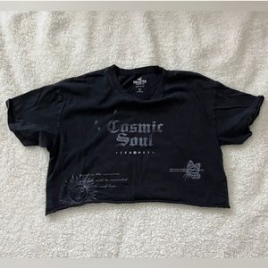 HOLLISTER COSMIC SOUL CROP TEE